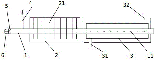 High-speed steel circulating water bath annealing pipe