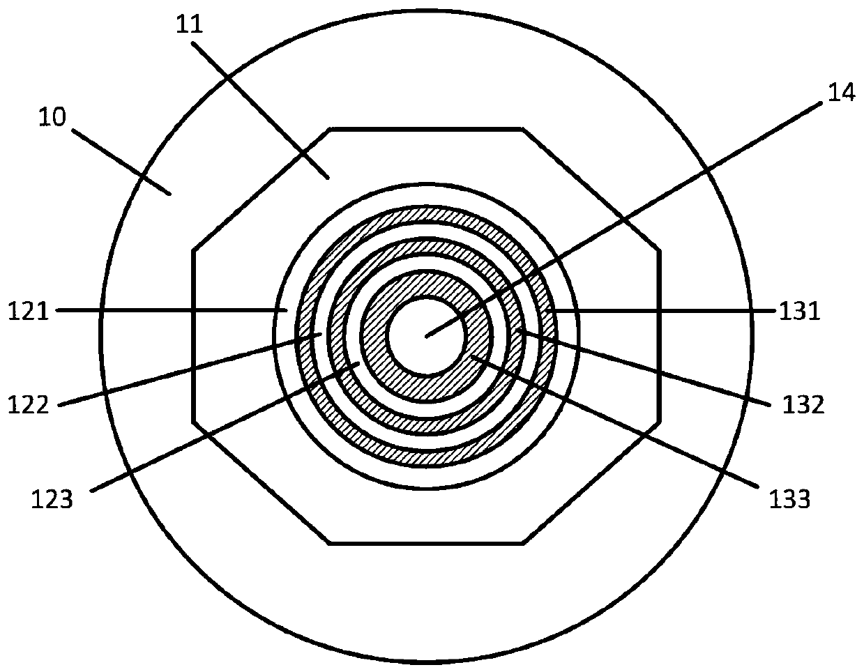 High-power column vector optical fiber laser