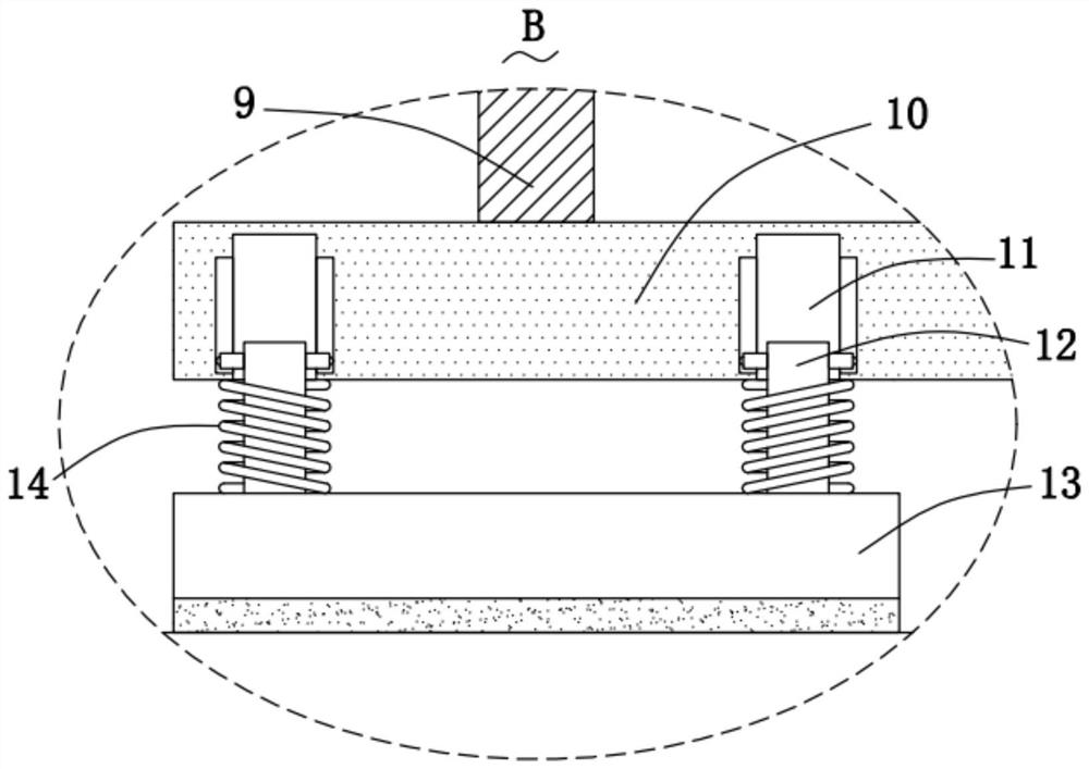 Hollow glass glue injection sheet fixing device