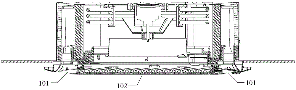Embedded air conditioning inner unit and shell thereof