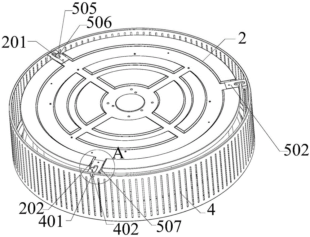 Embedded air conditioning inner unit and shell thereof