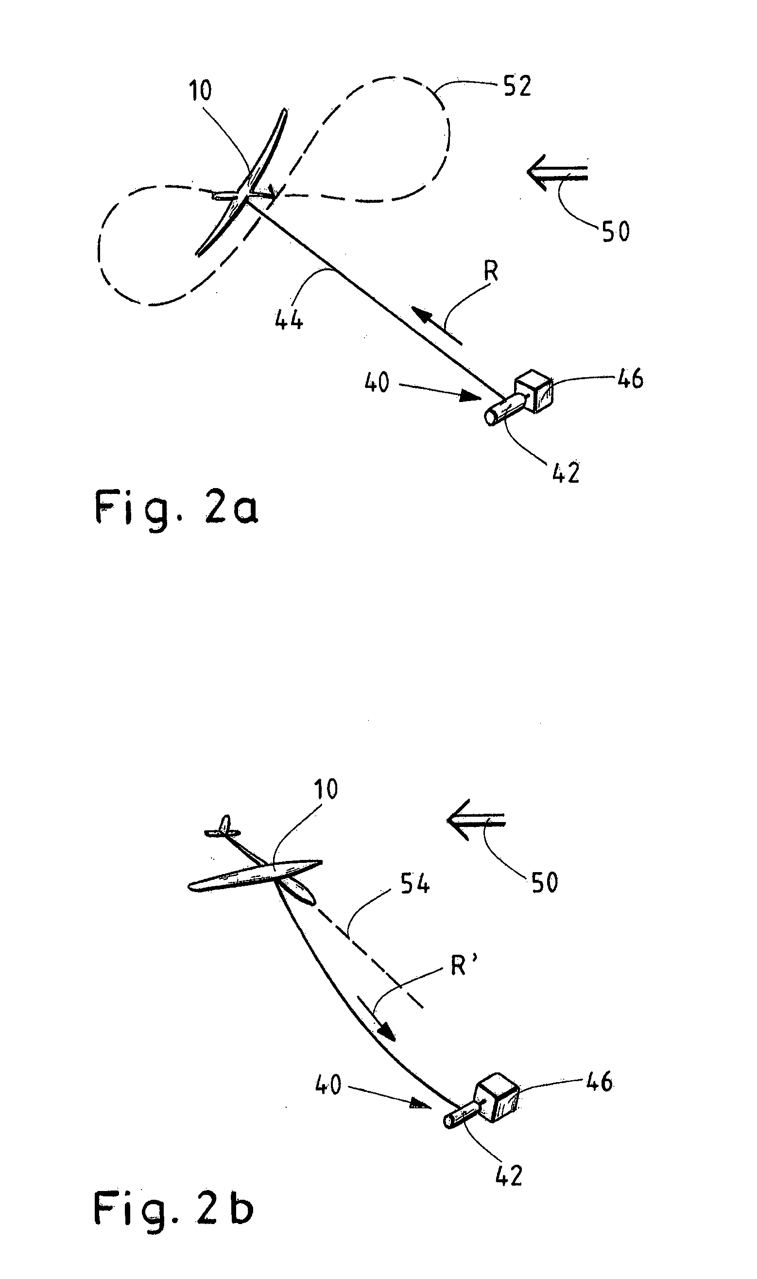 System and method for airborne wind energy production
