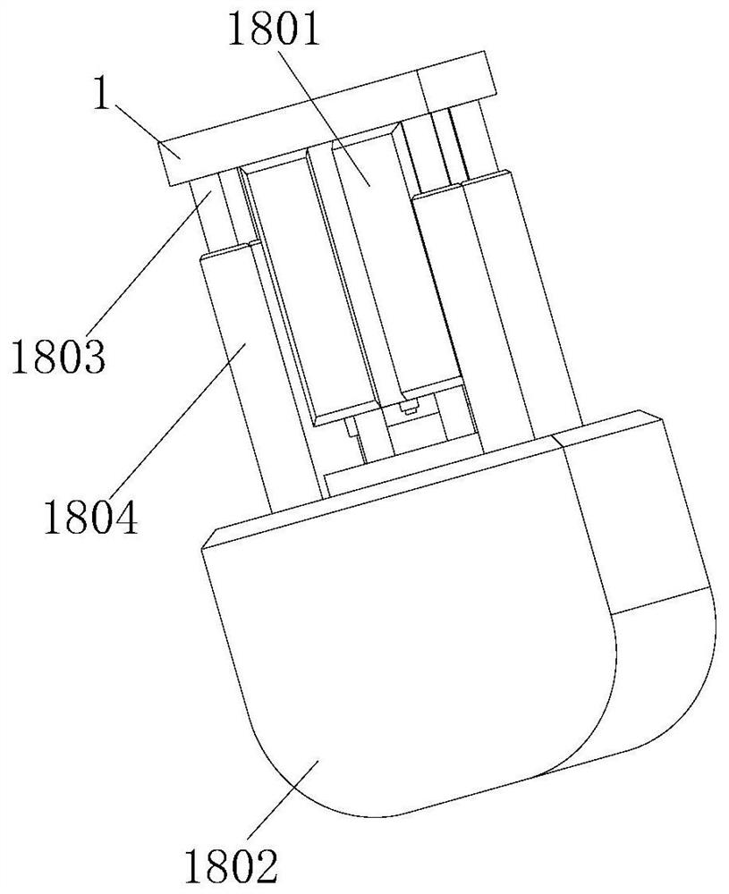 Material transfer device for highway engineering construction