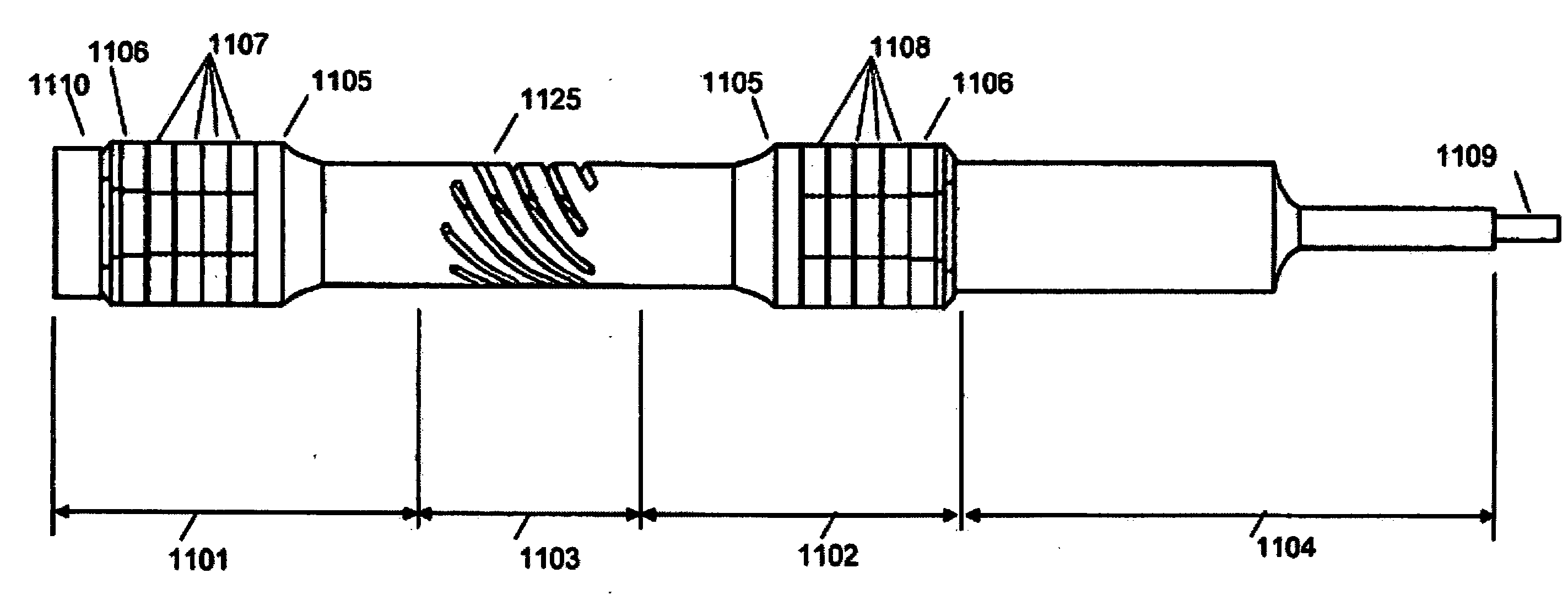 Ultrasonic torsional mode and longitudinal-torsional mode transducer