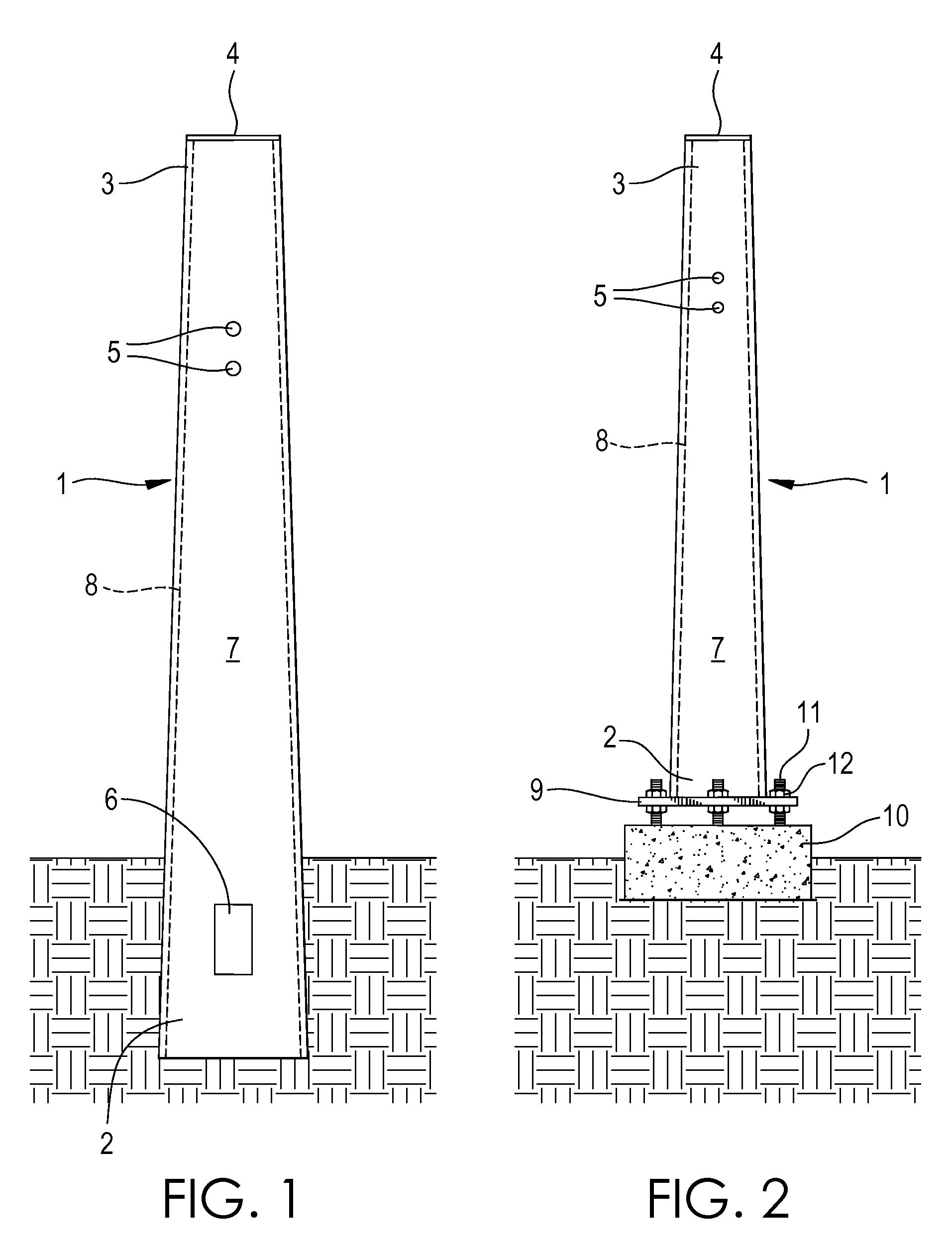 Centrifugally Cast Pole and Method