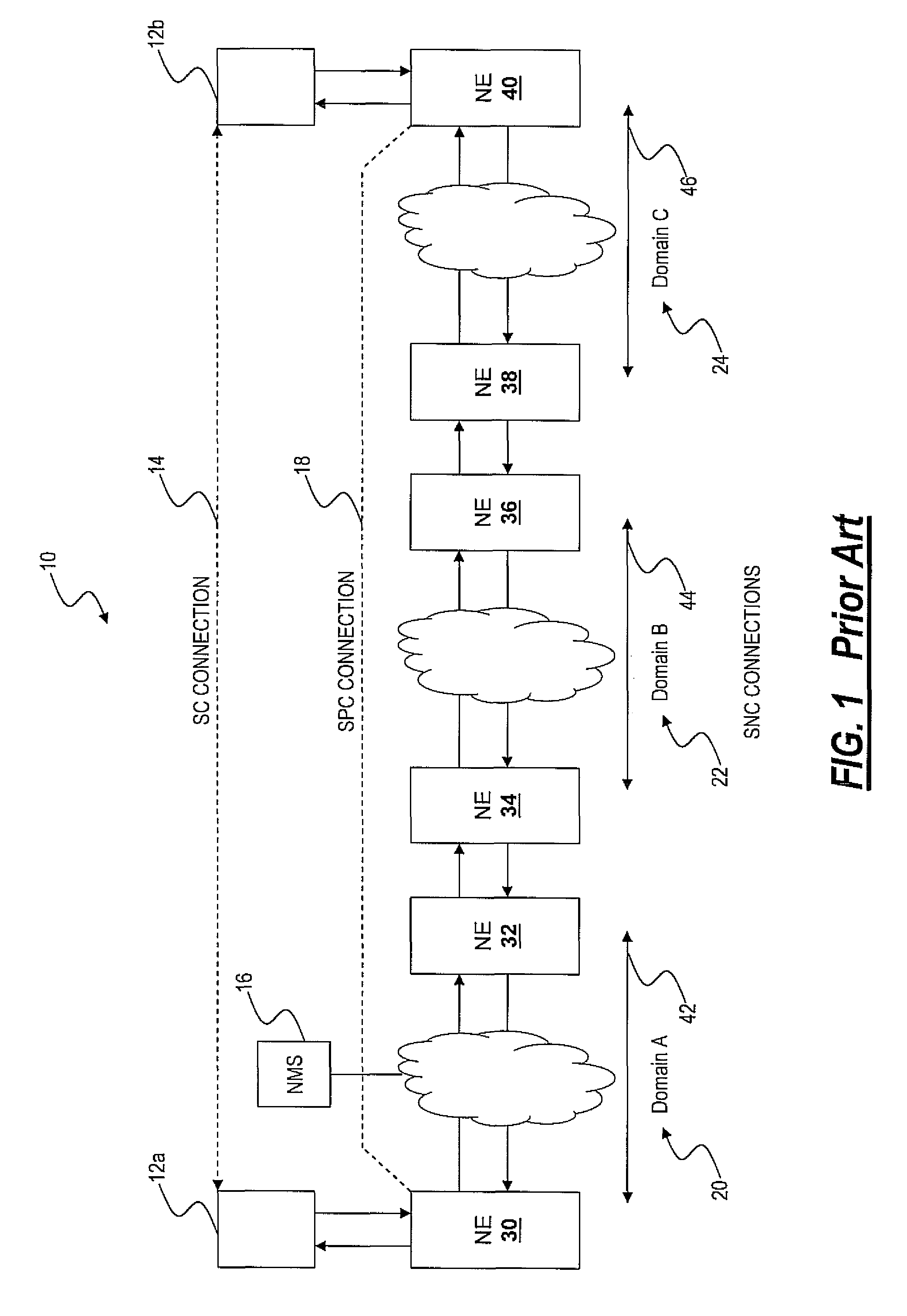 Methods and systems for the hierarchical mesh restoration of connections in an automatically switched optical network