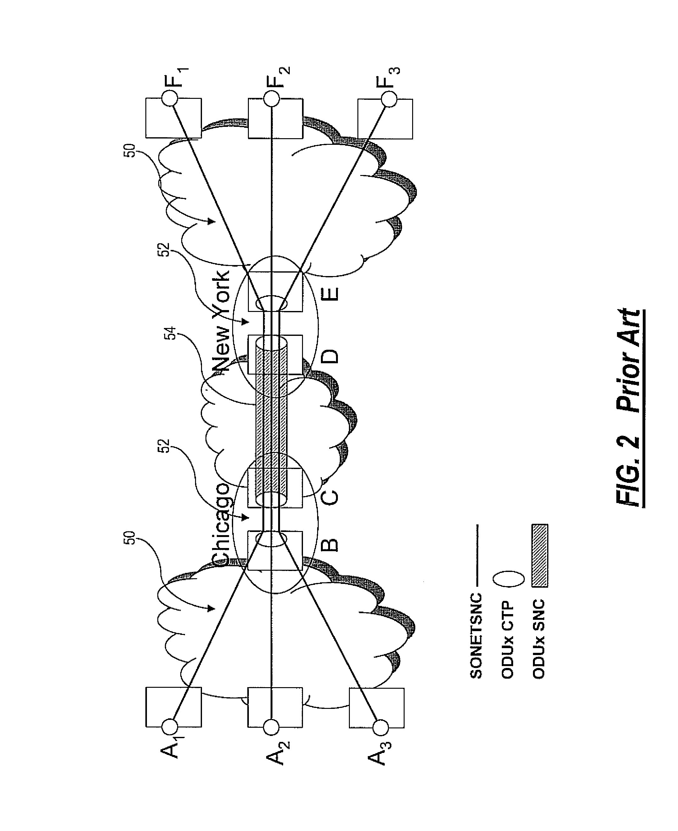 Methods and systems for the hierarchical mesh restoration of connections in an automatically switched optical network