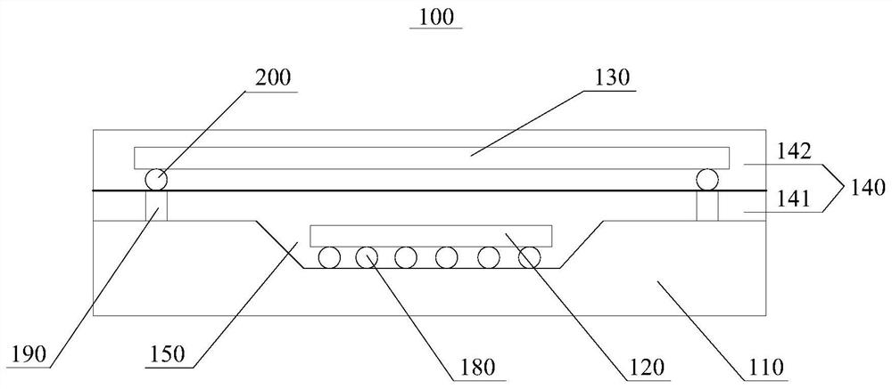 Multi-chip packaging structure and packaging method