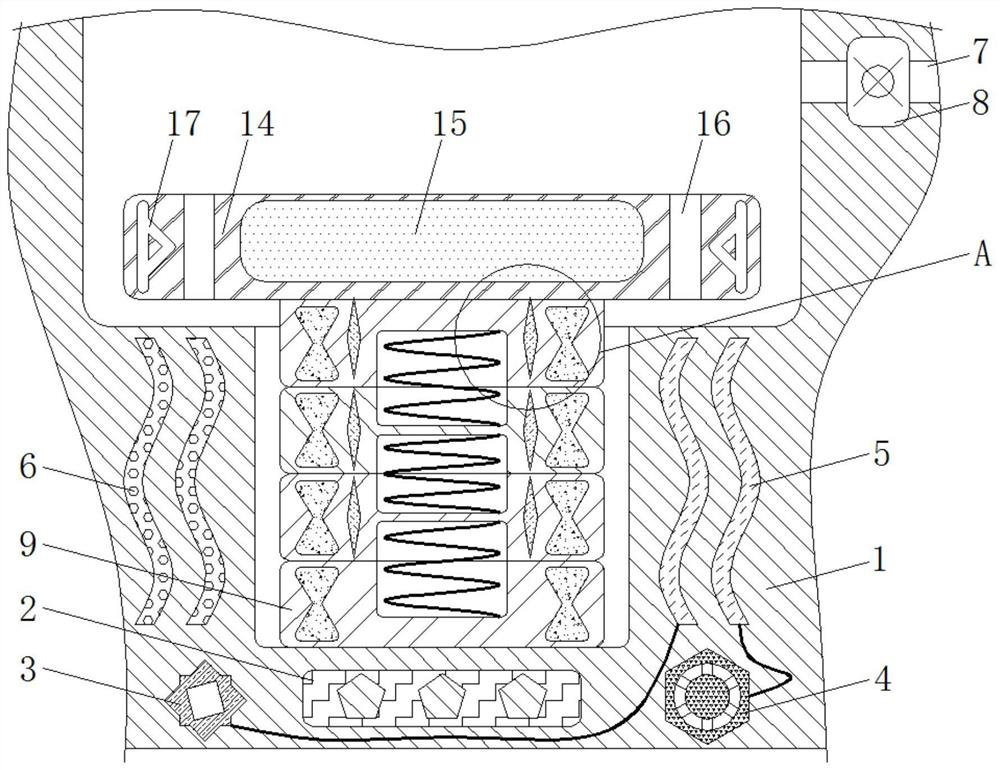 Simulation control device for irrigation device for wormwood greenhouse planting