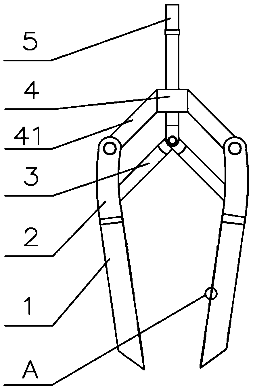 Clamping jaw with composite structure on surface