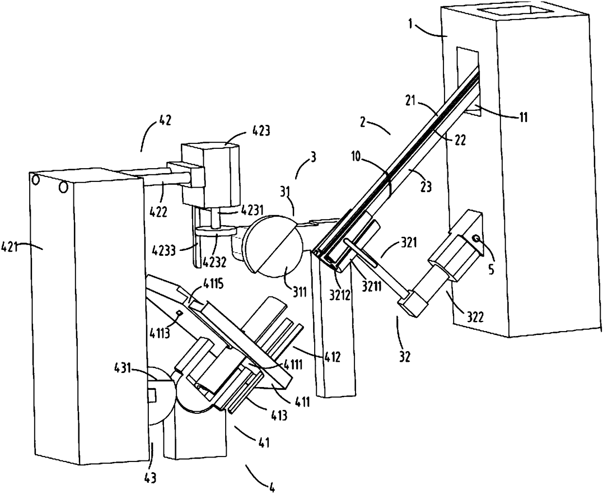 A ring opening grinding and step grinding equipment