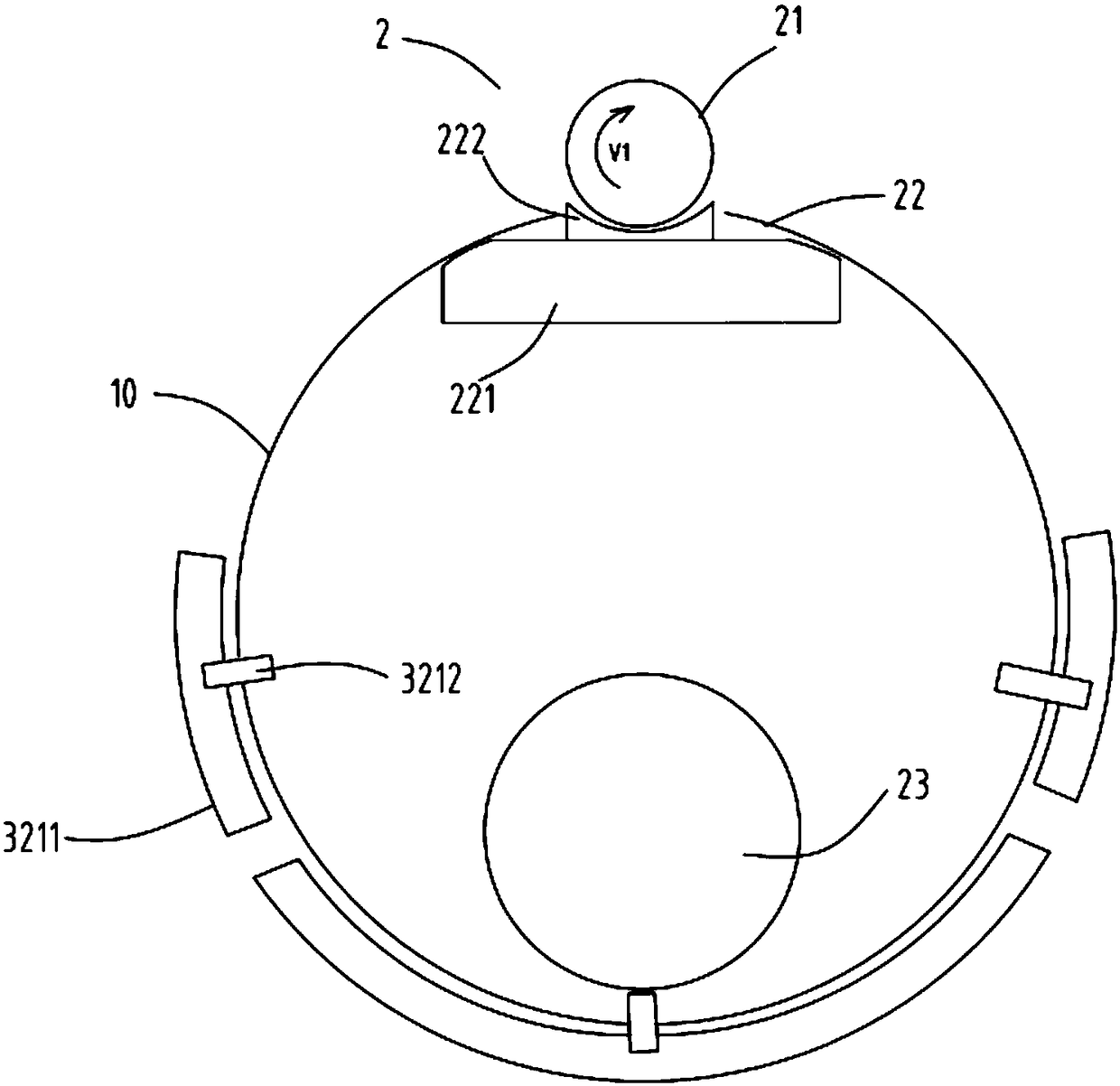 A ring opening grinding and step grinding equipment