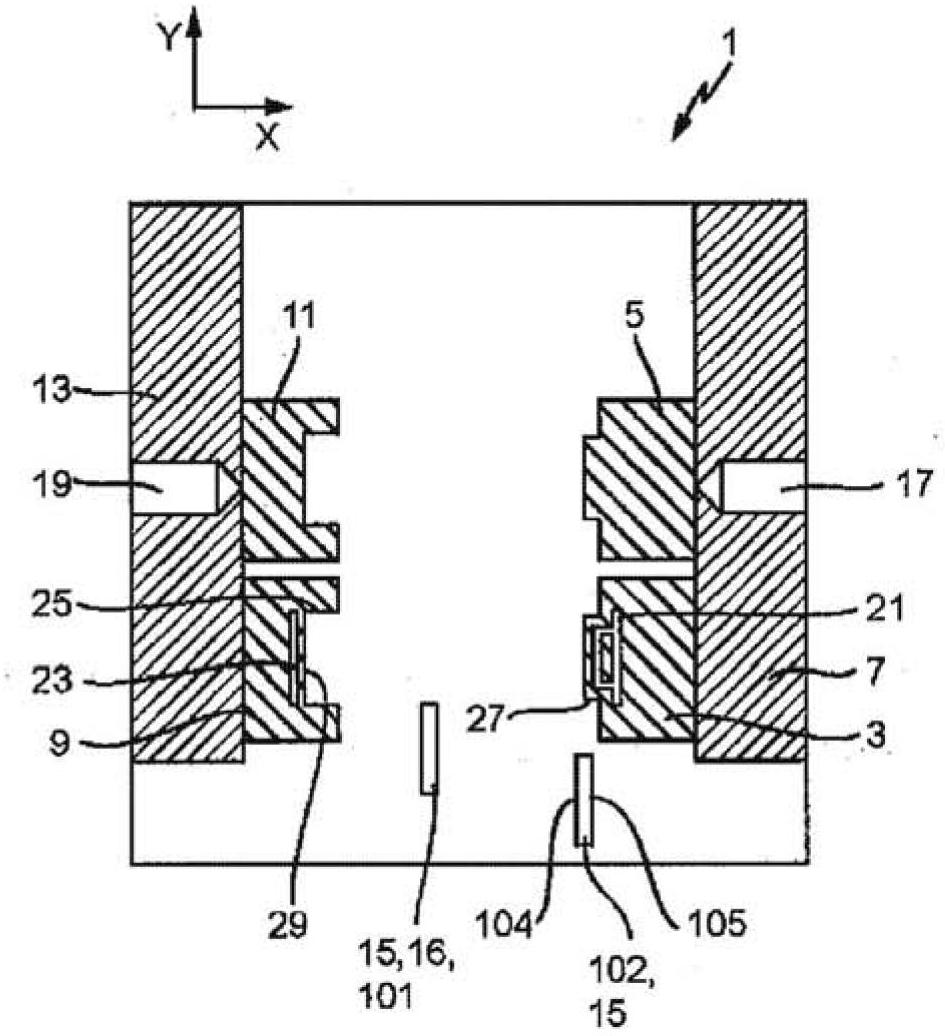 Method and device for producing molded trim parts