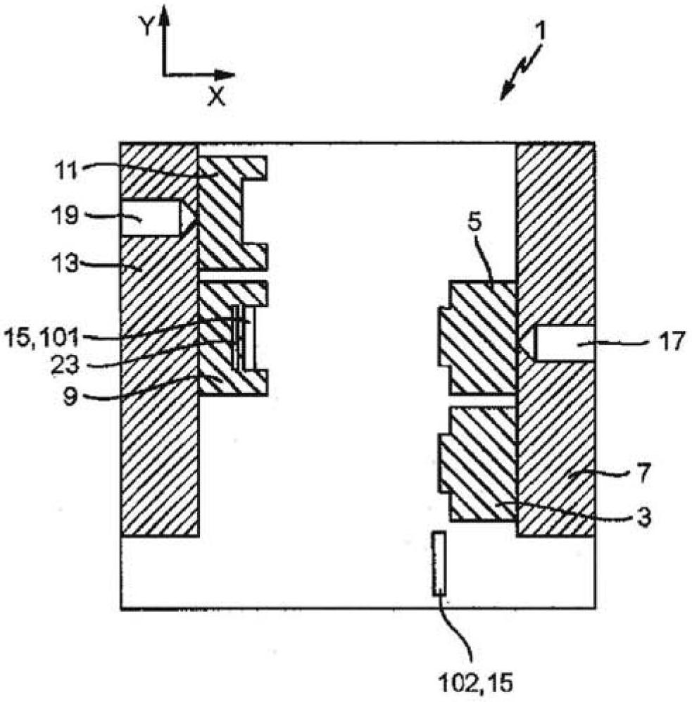 Method and device for producing molded trim parts