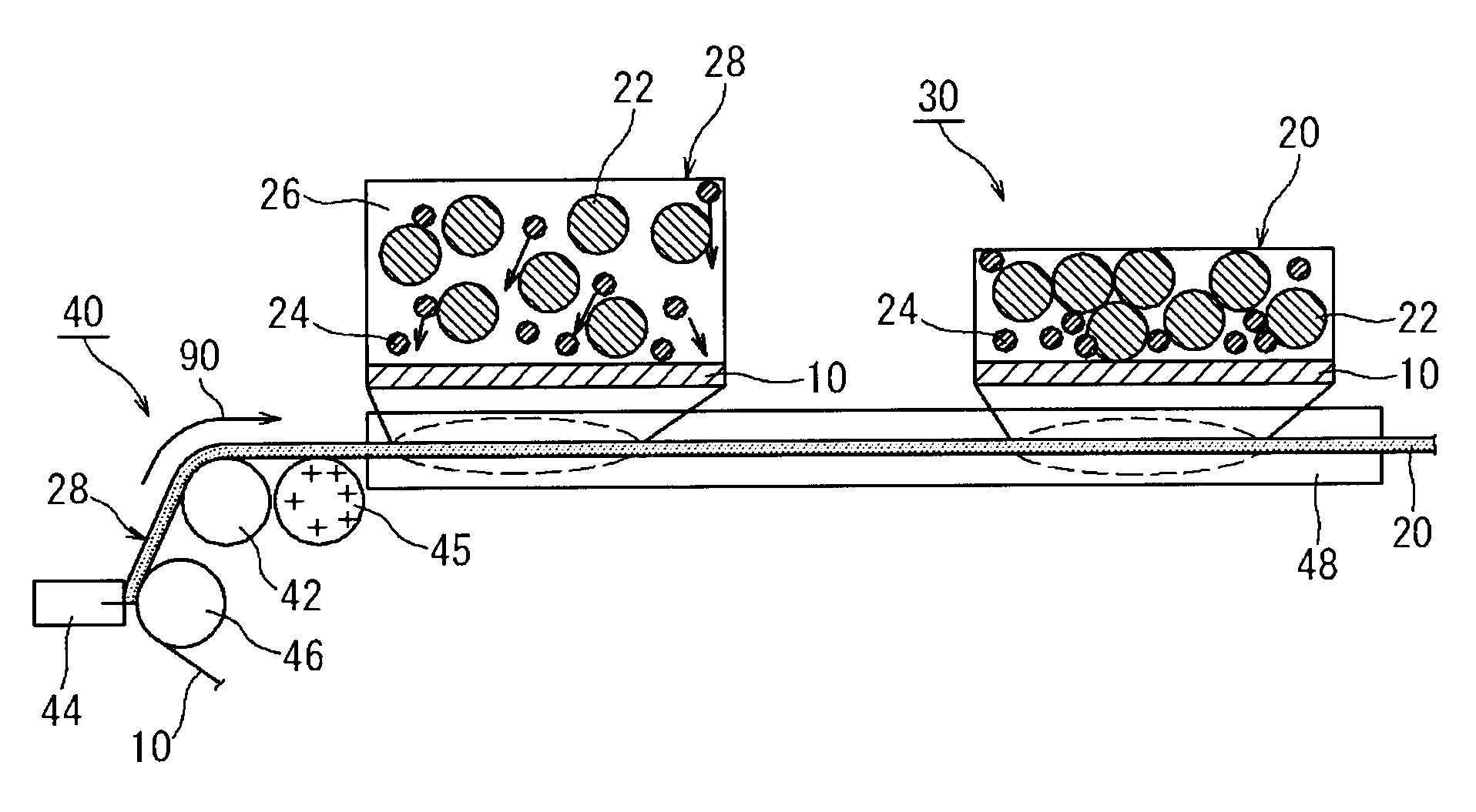 Method for producing battery electrode