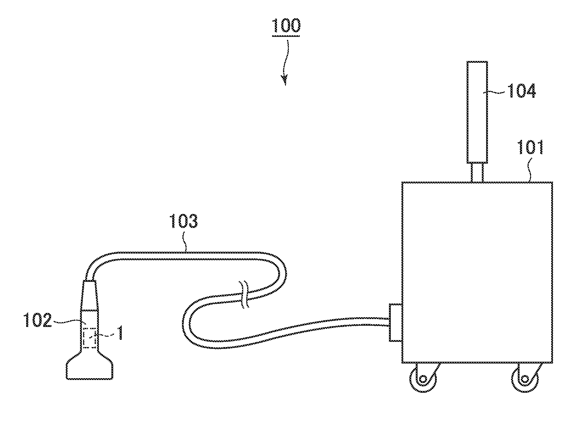 Receiving circuit, ultrasonic probe, and ultrasonic image displaying apparatus