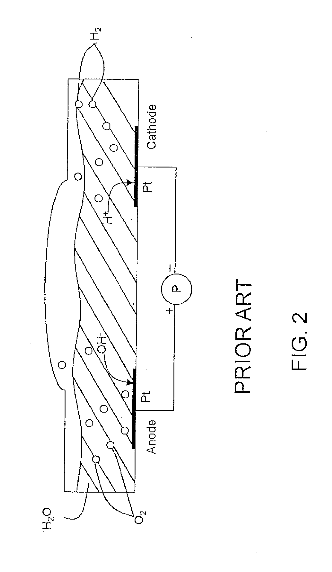Hydrogen production from an integrated electrolysis cell and hydrocarbon gasification reactor