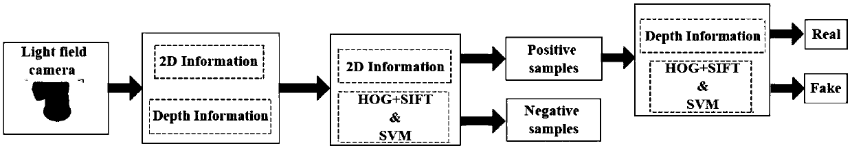 Pedestrian recognition method based on light field camera and HOG and SIFT mixed features