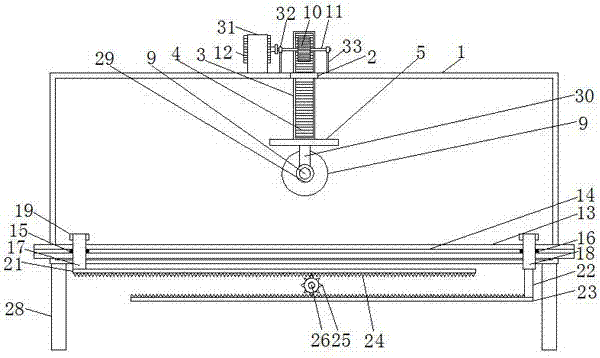 Grinding apparatus convenient to clear up waste residues