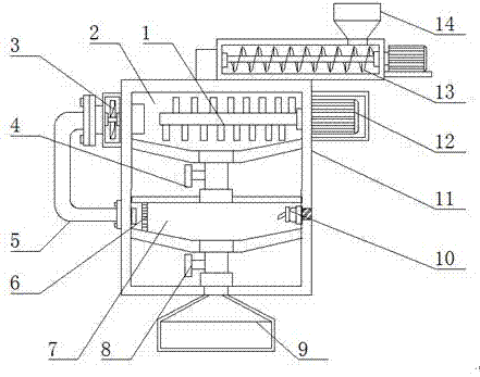 Preheating type straw carbonizing apparatus for recovering waste heat