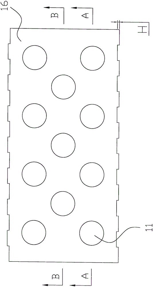 Hollow fly ash brick and manufacturing method thereof