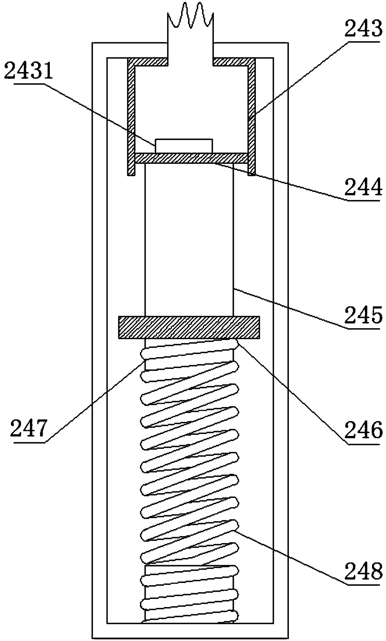 Novel glue application device for coating machine