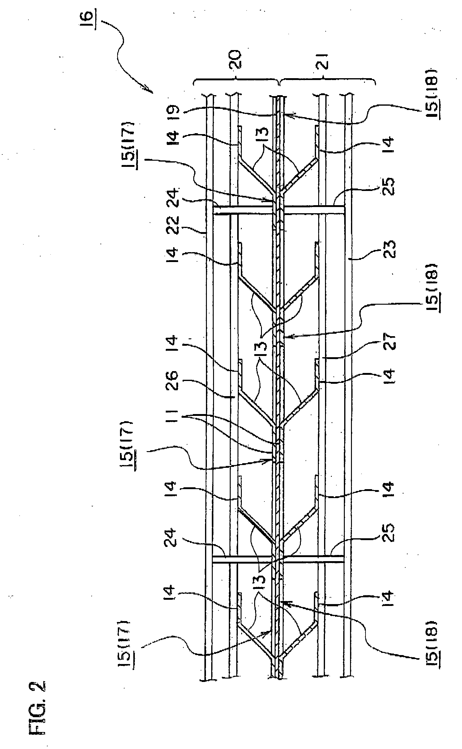 Three-dimensional electrode for electrolysis, ion exchange membrane electrolytic cell and method of electrolysis using three-dimensional electrode