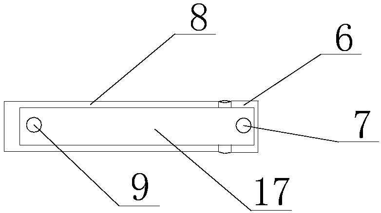 Wall hanging-type filter mounting device