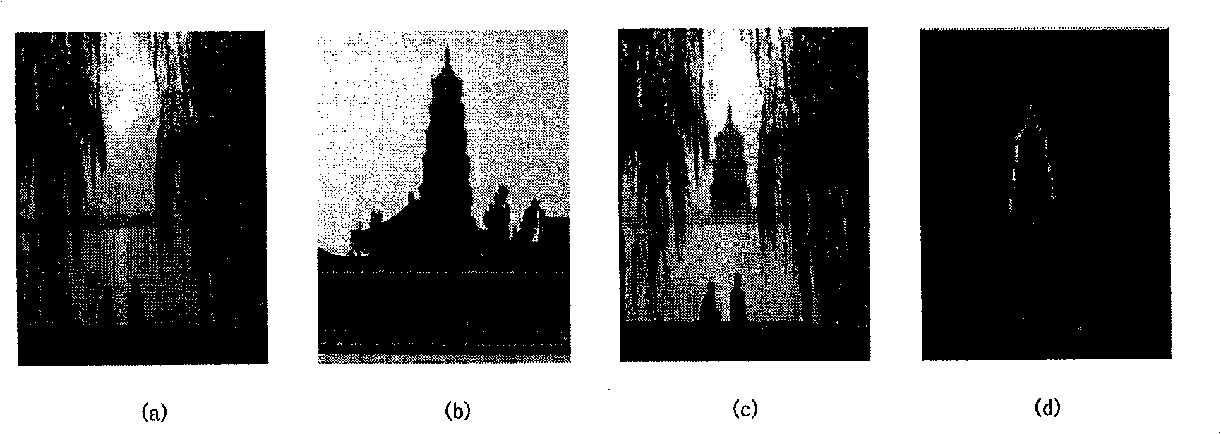 Image reliability detecting method based on edge direction characteristic