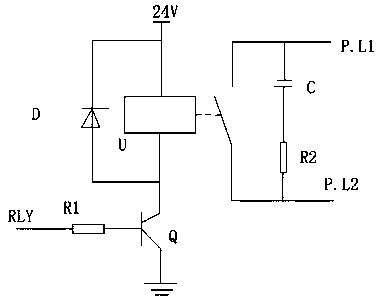 Circuit for realizing zero-power-consumption standby and real-time wakeup of DALI lamp