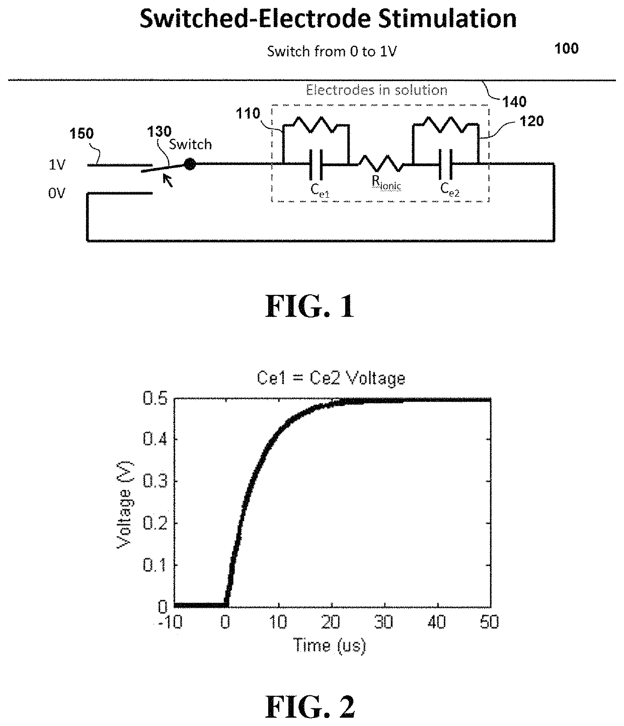 Systems and methods for switched electrode stimulation for low power bioelectronics