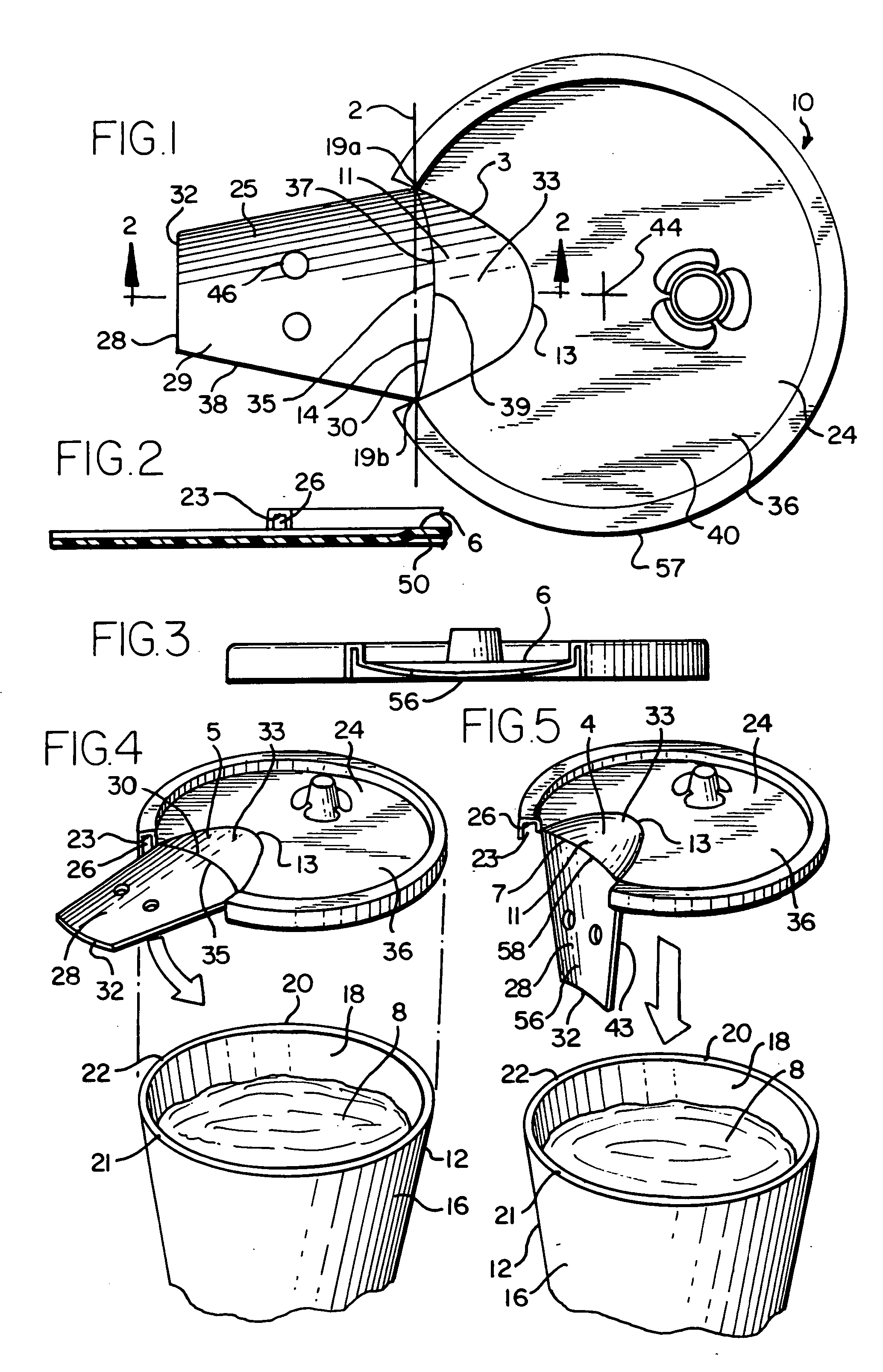 Cup lid apparatus