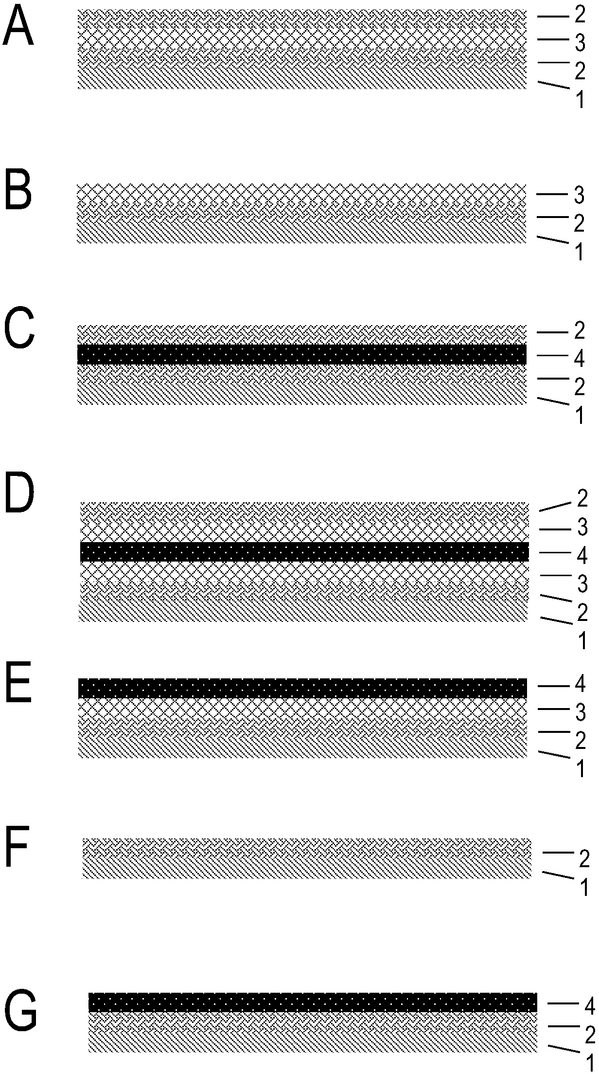 Composite material for producing an acoustic membrane