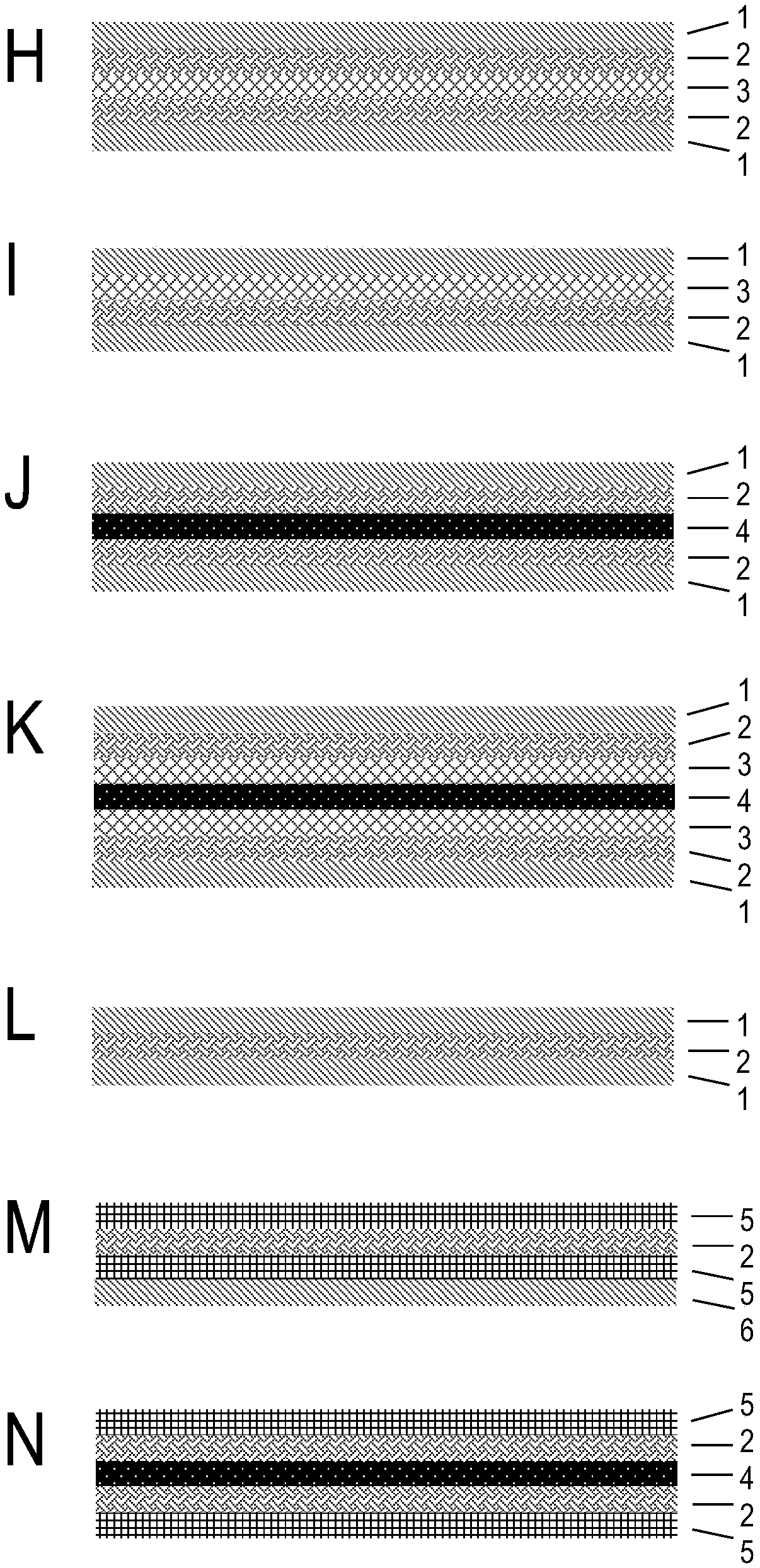 Composite material for producing an acoustic membrane