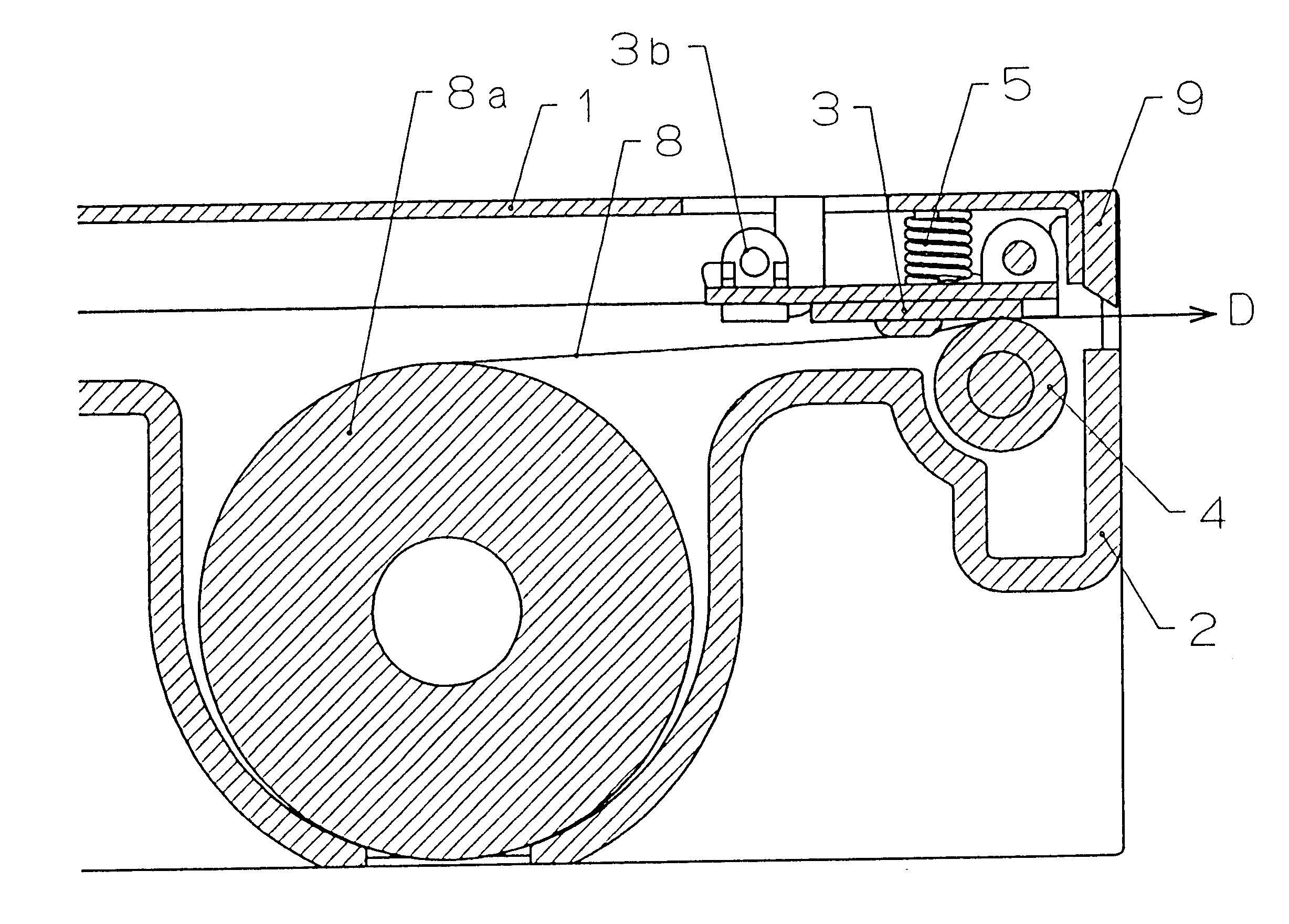 Drawer-type line thermal printer