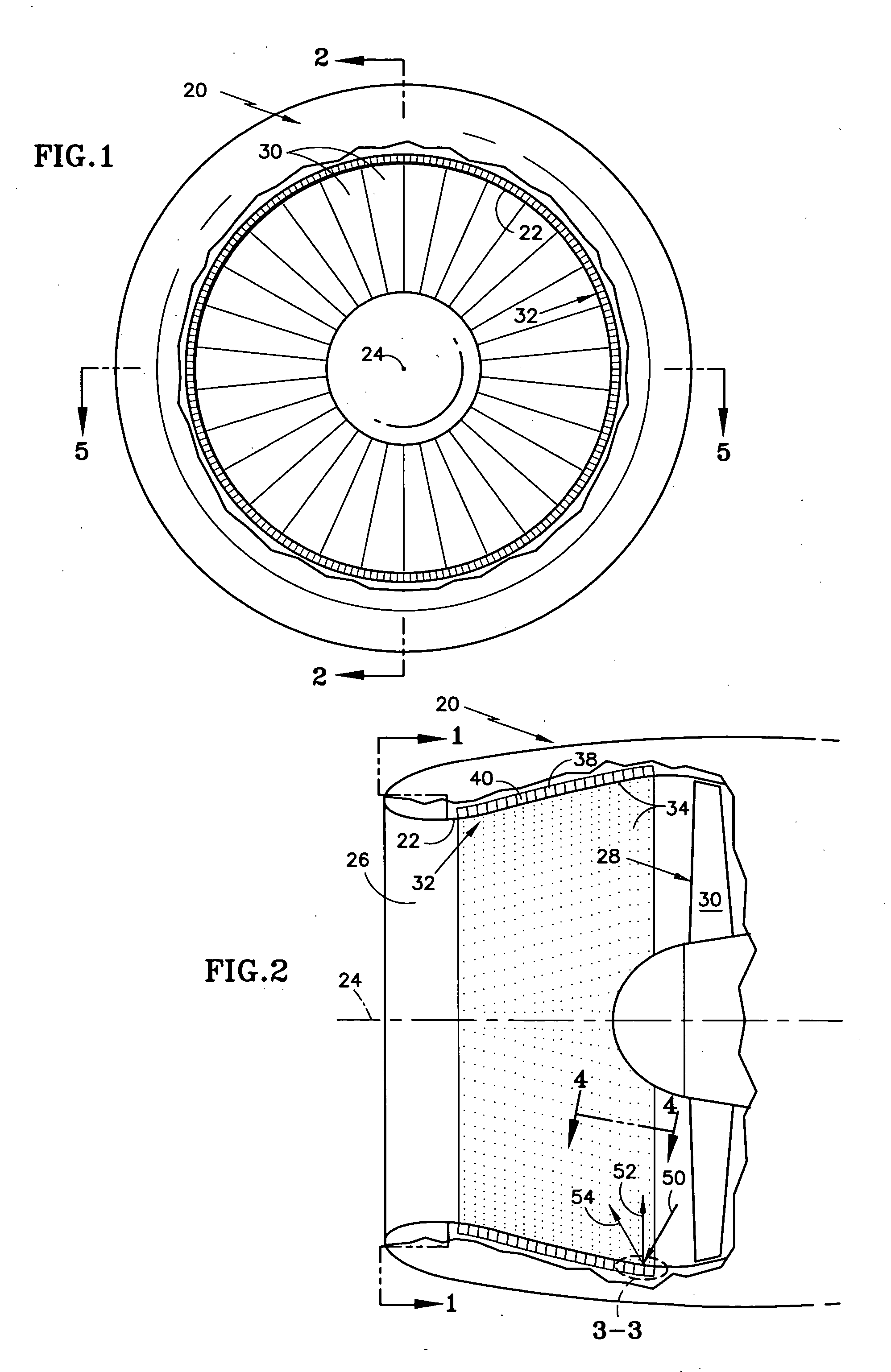 Acoustic liner with nonuniform impedance