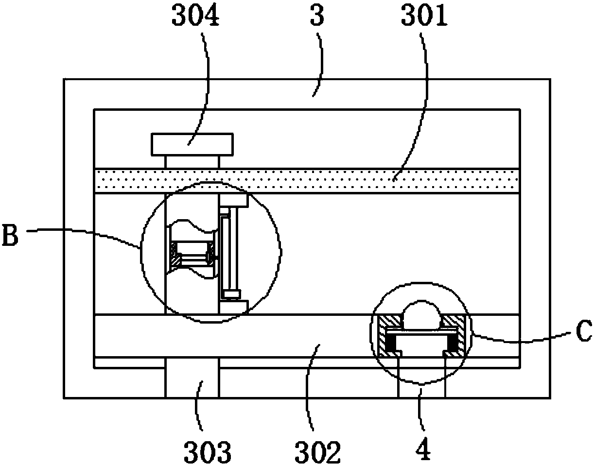 Automatic oiling device used in filament sizing machine
