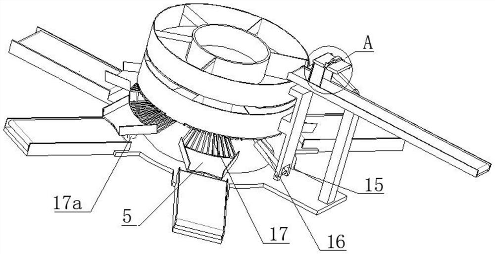 A cargo sorting device for logistics