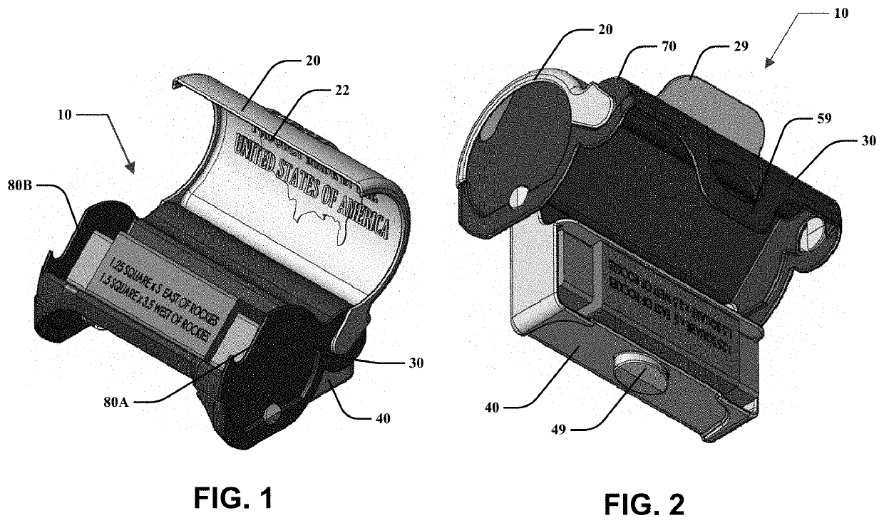 Food product storage and serving assembly