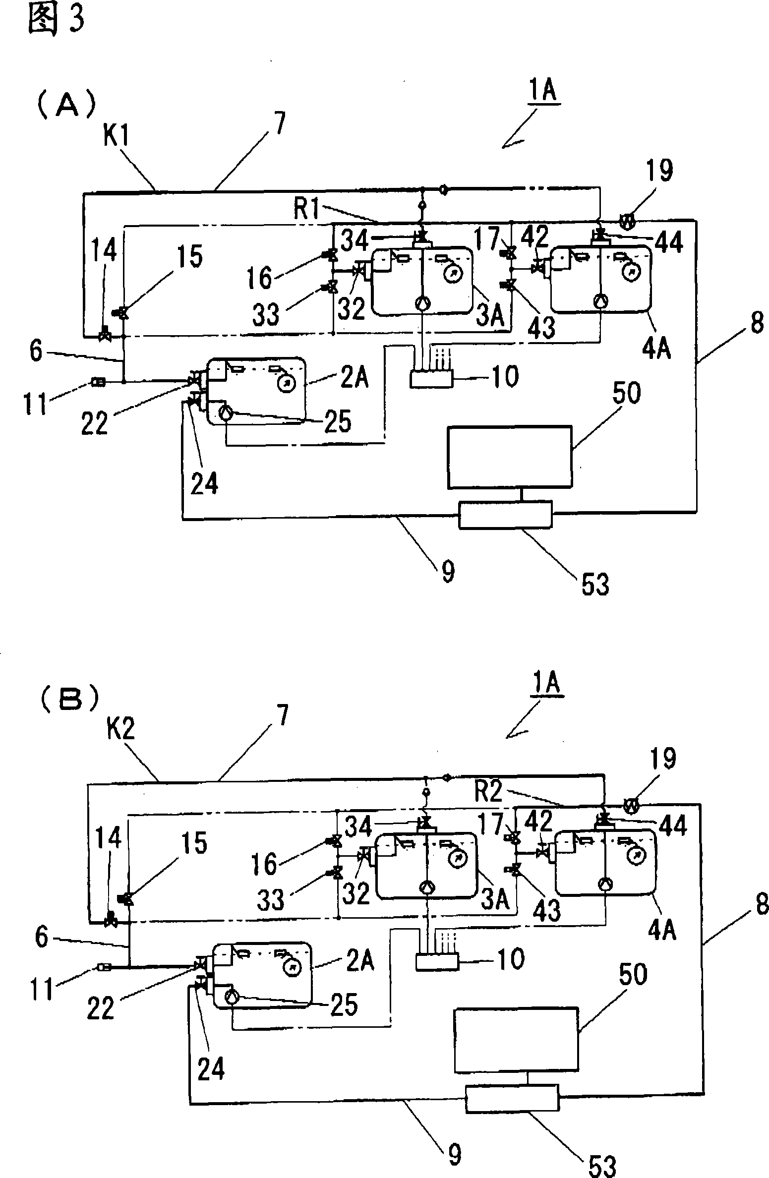 Storing device for liquefied gas fuel