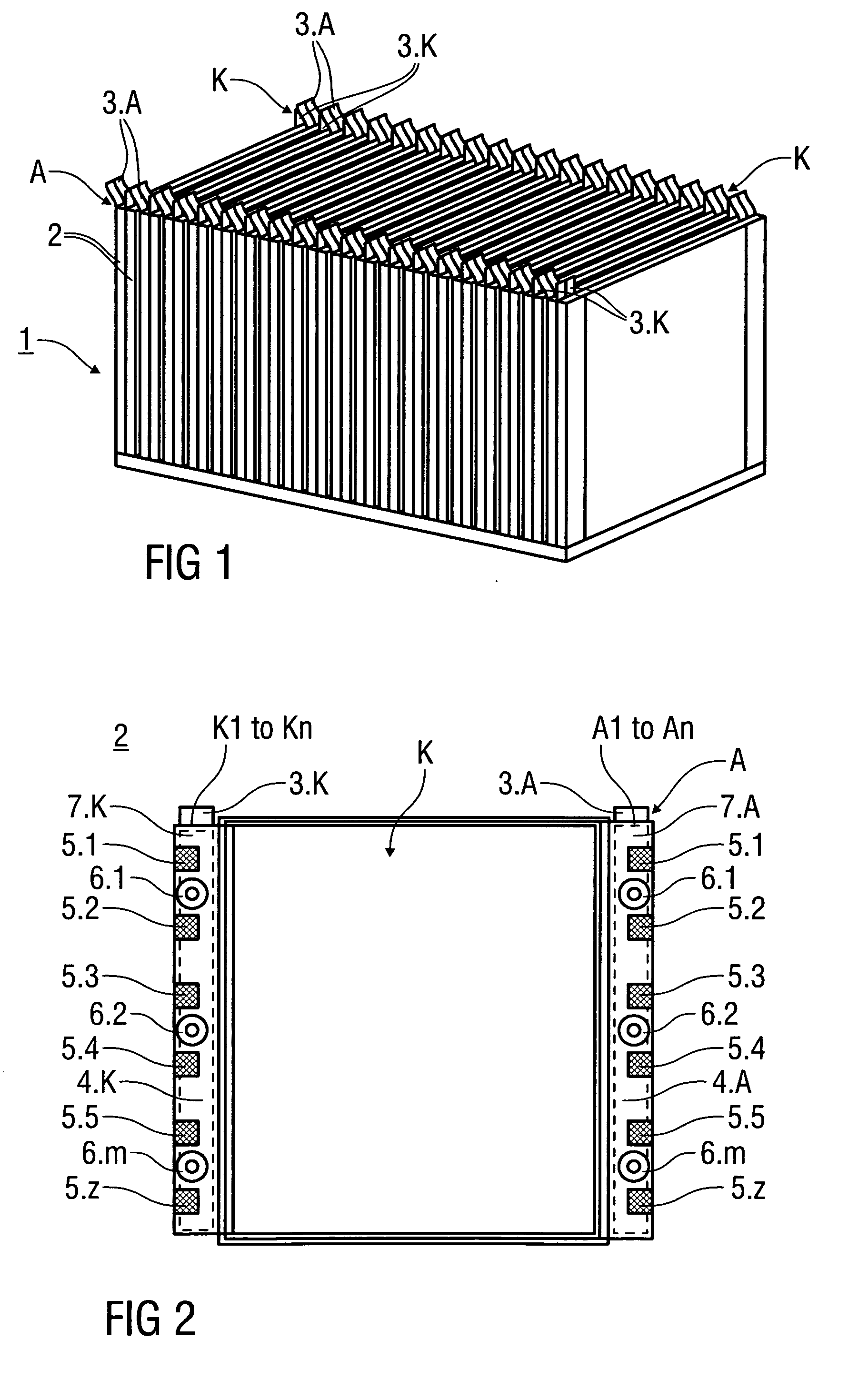 Electrochemical cell with weld points connections and energy storage assembly