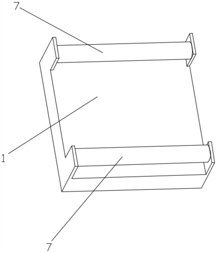 Outer speed governor for movable door plate