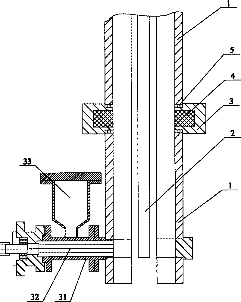 Simulation experiment device for migrating rock cuttings with circulation of deepwater drilling fluid and stabilizing well wall