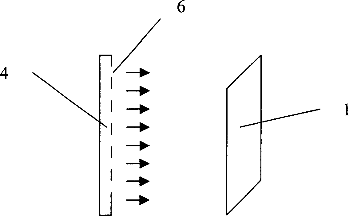 Jetting electroplating method directly of nozzle
