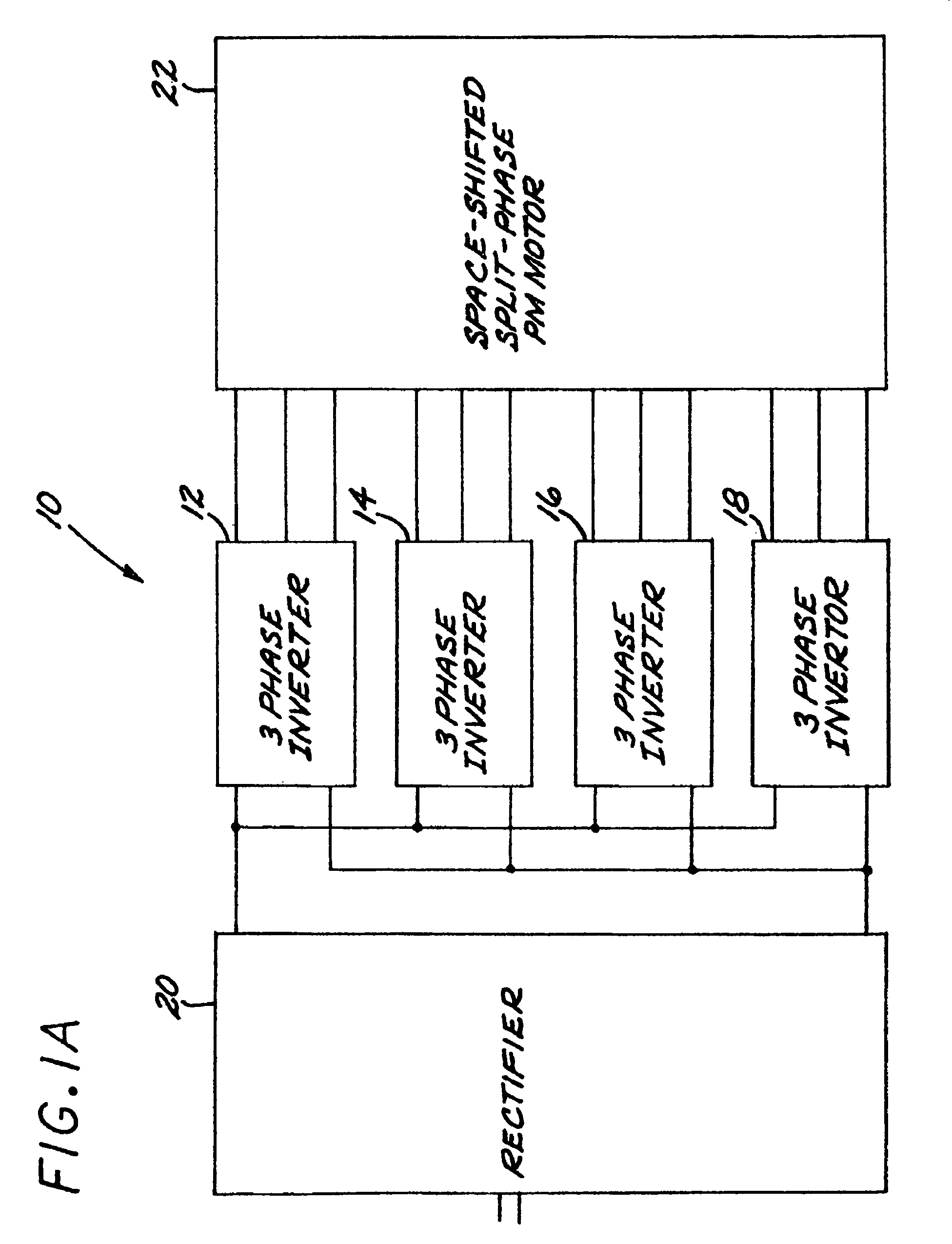 Electric drive system with redundancy