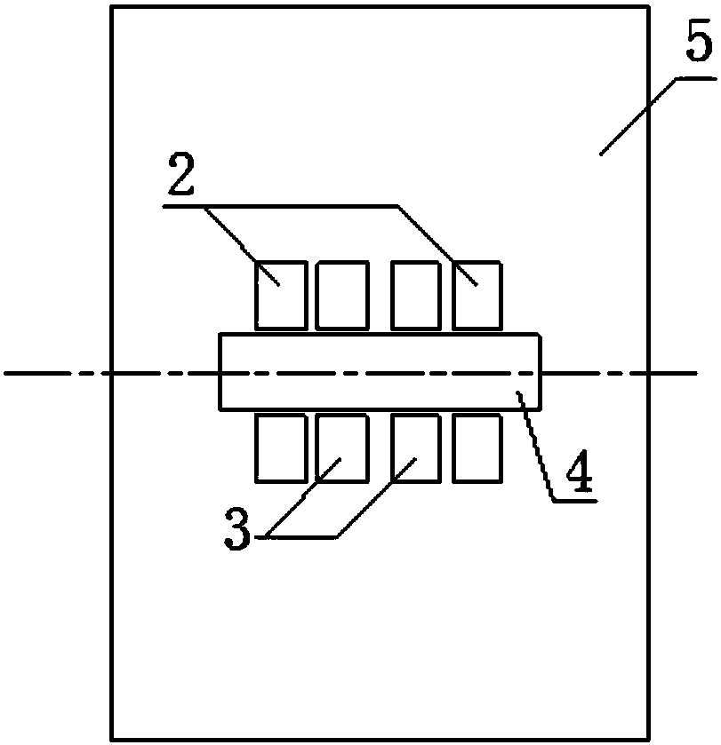 One-way eccentric hinge support and its use method