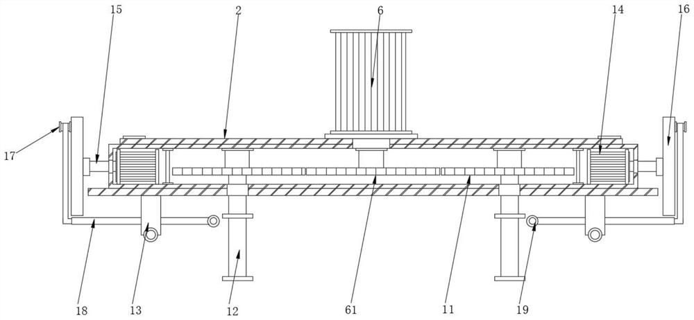 Automatic copper plate hanging device for etching liquid copper recovery system