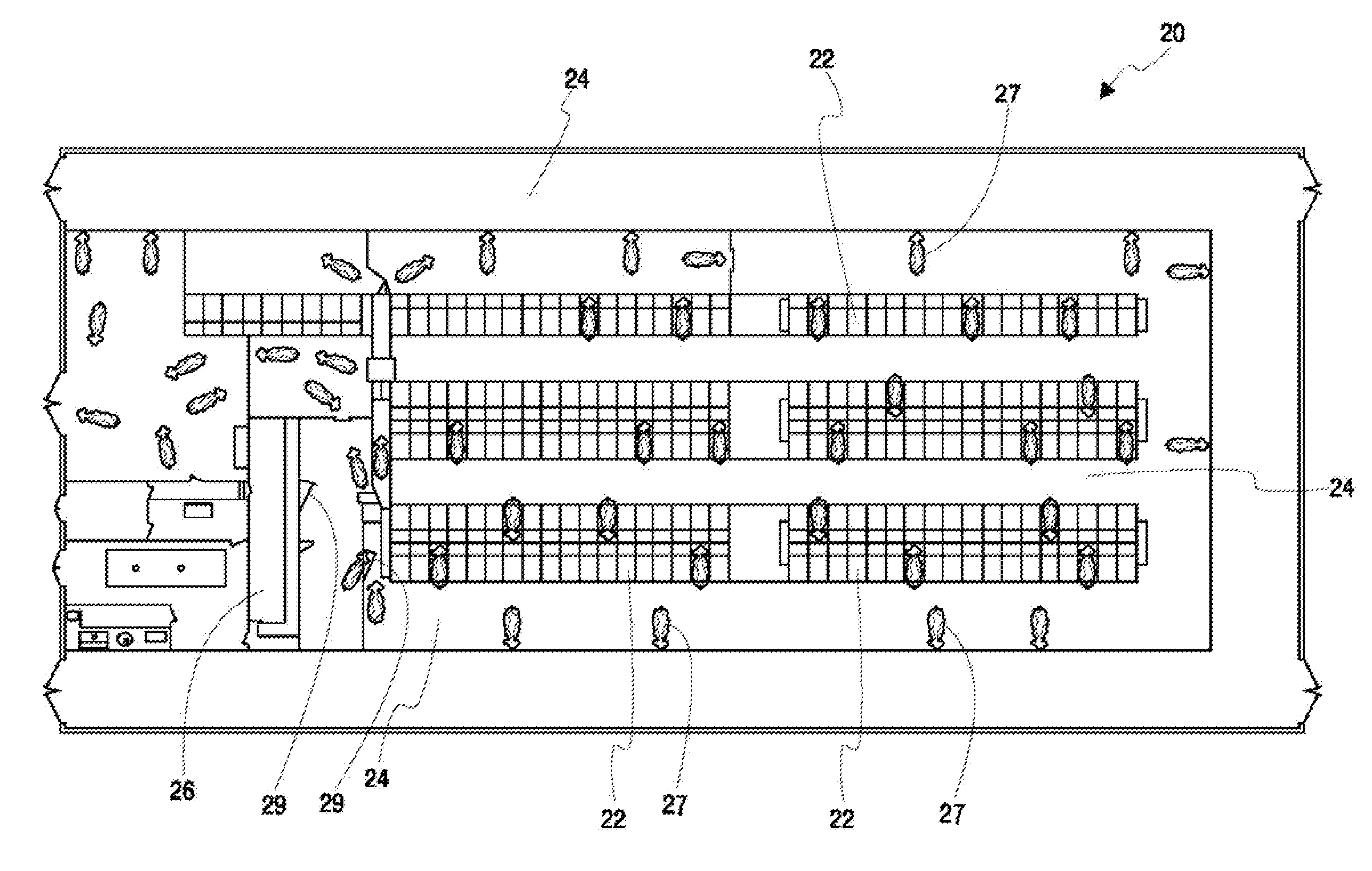 Dairy harvesting facility with milk line protection system and methods