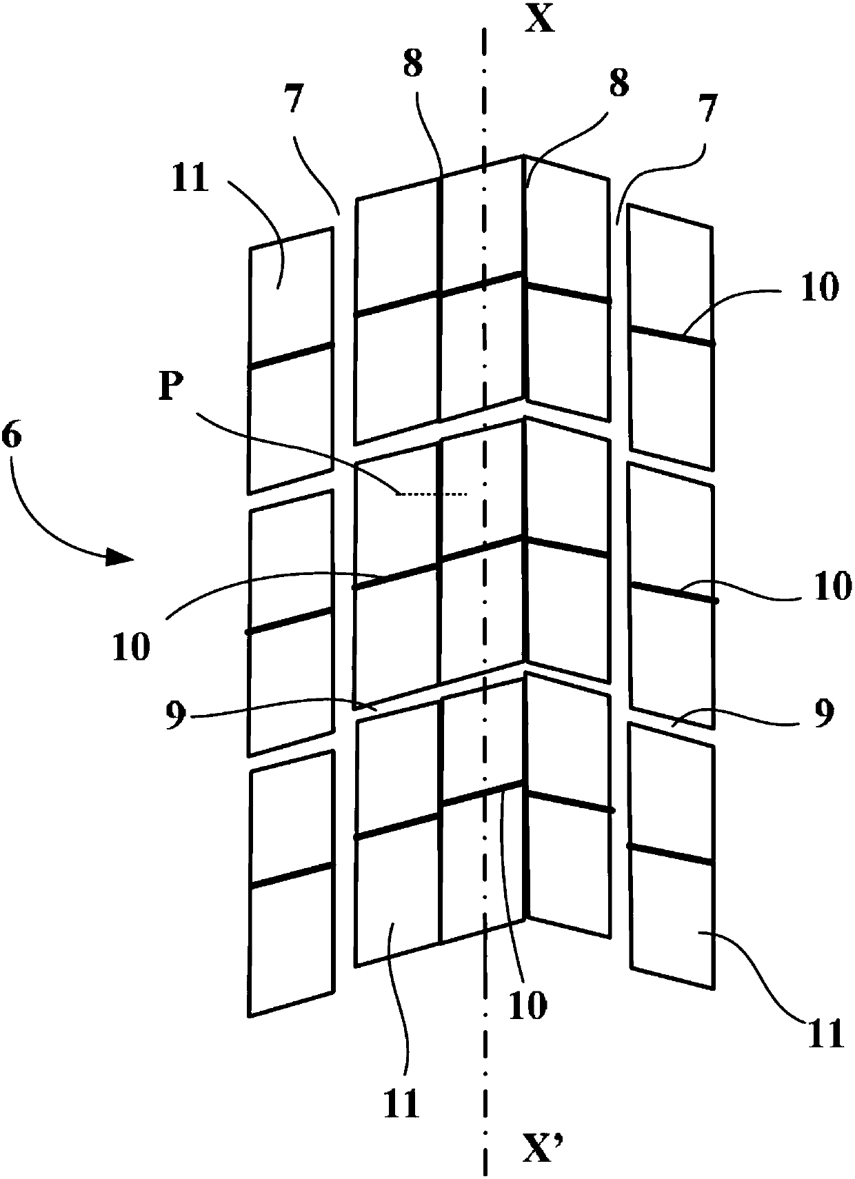 Tire having improved wear properties and improved rolling resistance