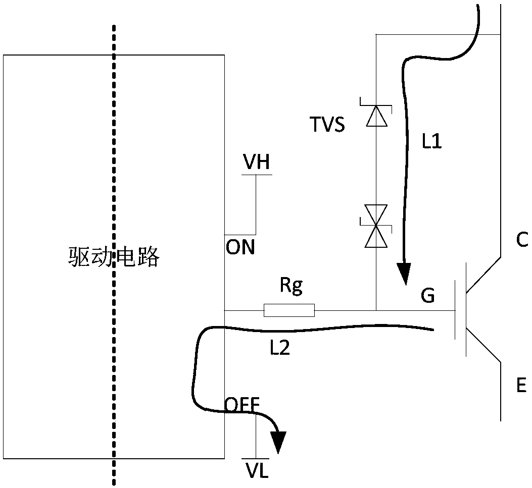 Active clamp voltage stress suppression circuit of power switch, active clamp voltage stress suppression method of power switch and driving circuit of power switch